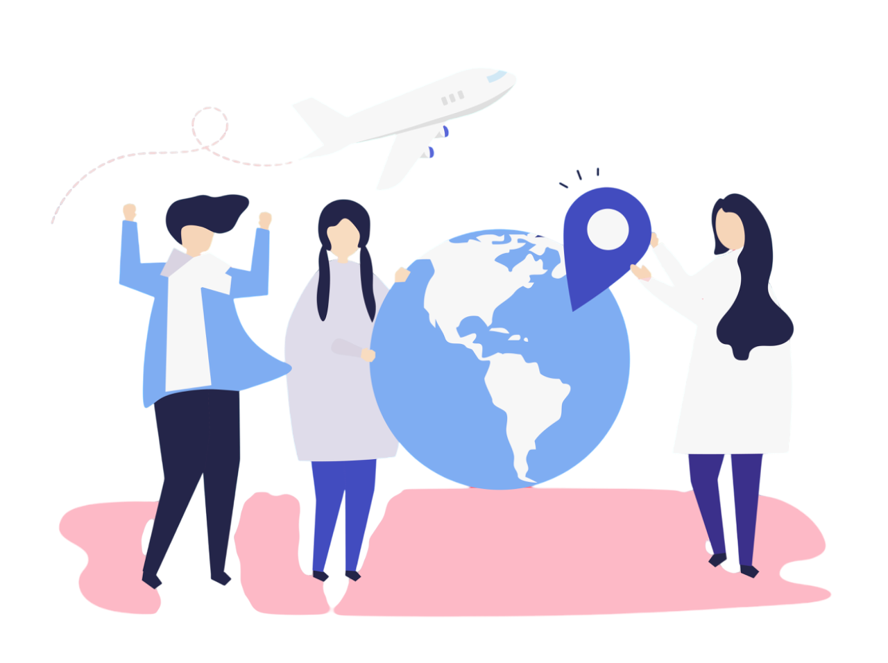 Illustration of a nurse